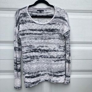 Blue and White sweater